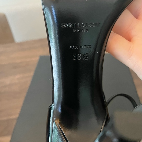 SOLD Saint Laurent Crystal Sandals - Picture 10 of 10